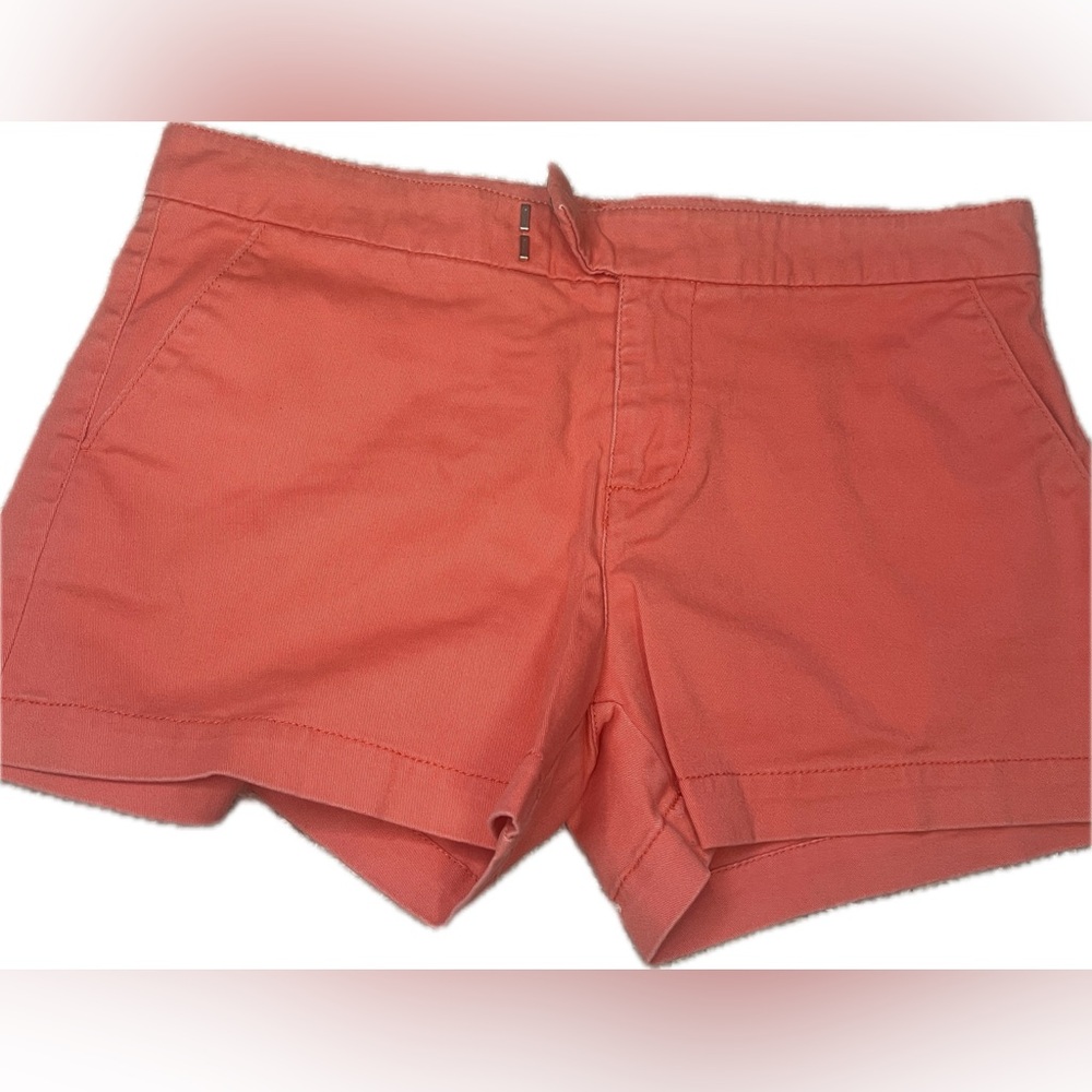 Vintage William Smith coral shorts size women’s 27 cute EUC